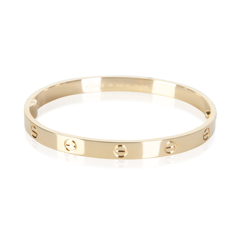 Cartier Yellow Gold Single Screw Love Bracelet